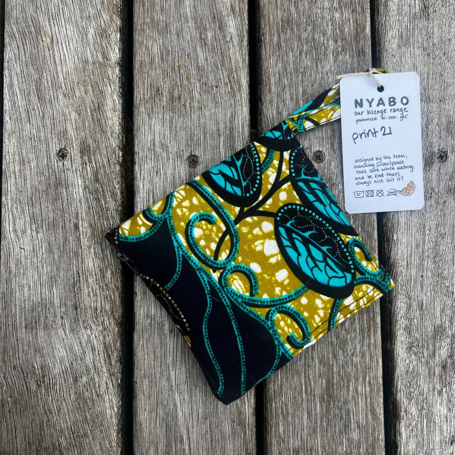 Kitenge Foldable Shopping Bag
