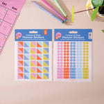 Colourful Calendar Recycled Paper Sticker Pack