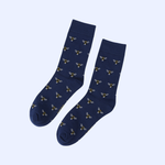 Small Motif Bee Socks
