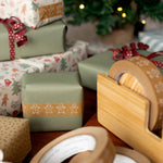 Gingerbread Patterns Festive Paper Tape