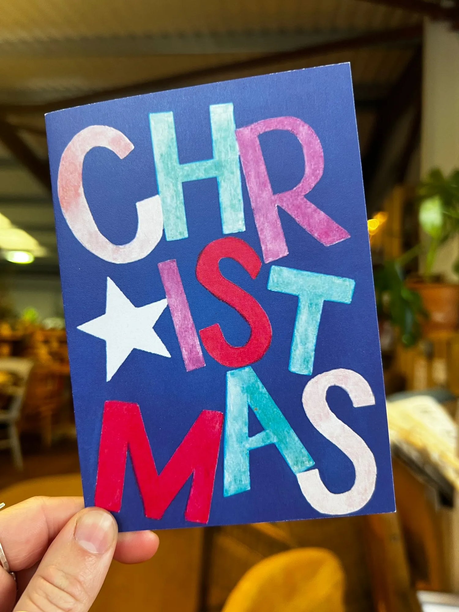 CHRISTMAS Colourful Greetings Card