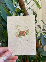 Hedgehog Greetings Card