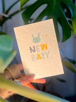 New Baby Greetings Card