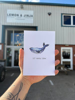 Get Whale Soon Greetings Card