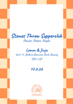 Stone's Throw Supper Club: Plants, Plates, People