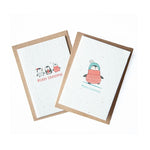 Pack of 6 Penguin Greetings Cards