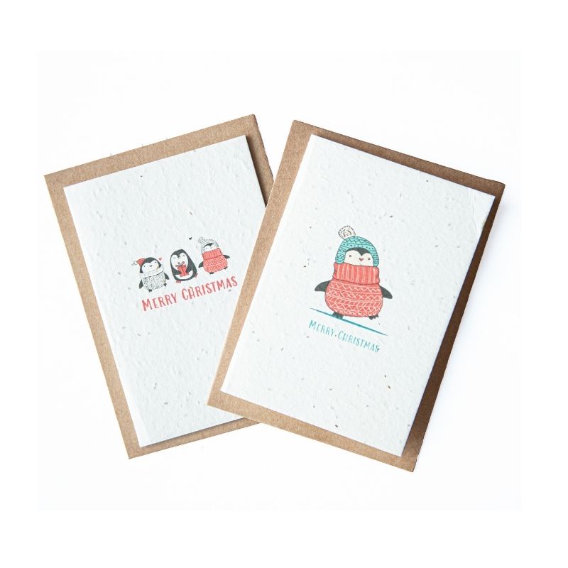 Pack of 6 Penguin Greetings Cards
