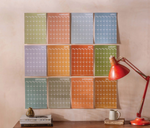 Monthly Undated Wall Planner Calendars