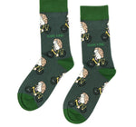 Hedgehog On A Bike Socks