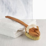 Wooden Bath Brush With Replacement Head