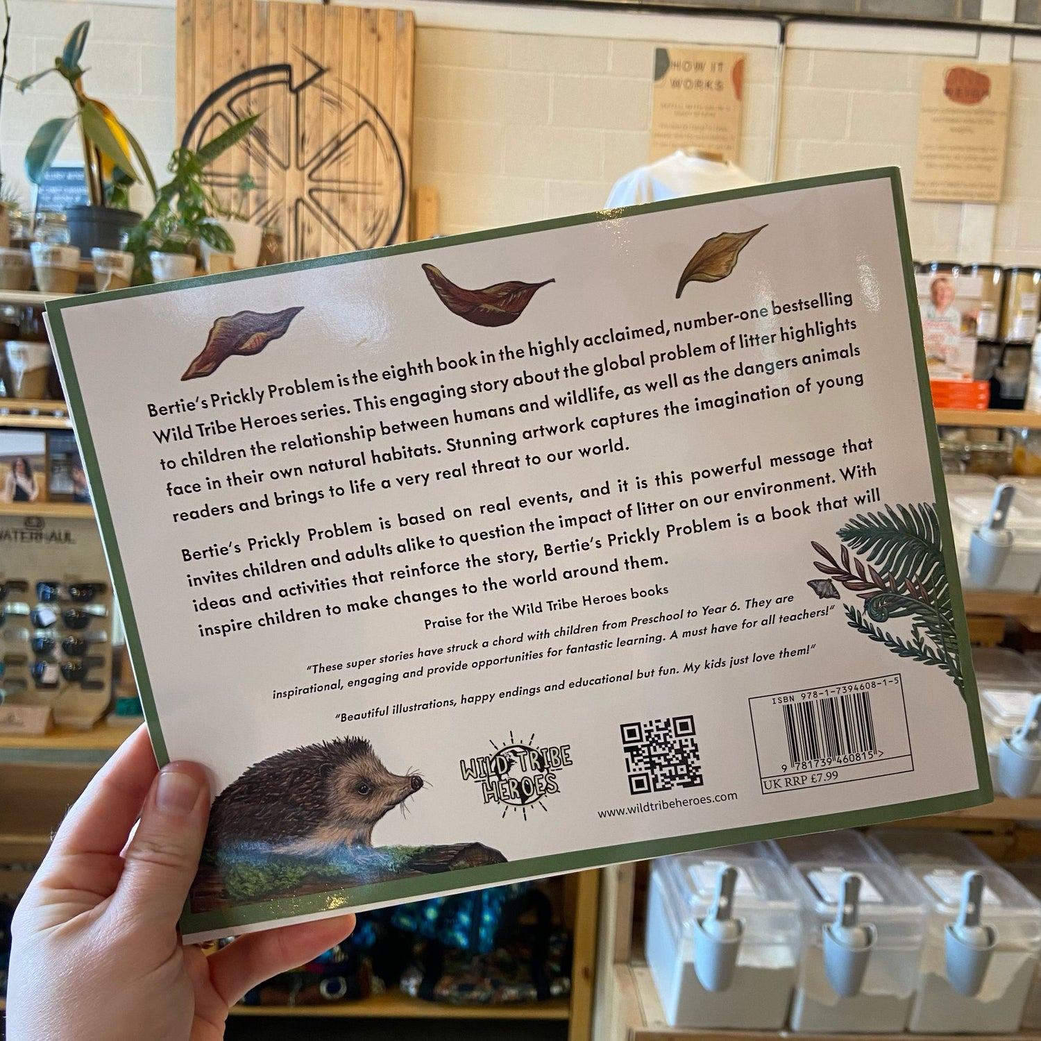 Bertie's Prickly Problem by Ellie Jackson