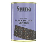Tinned Organic Black Beluga Lentils