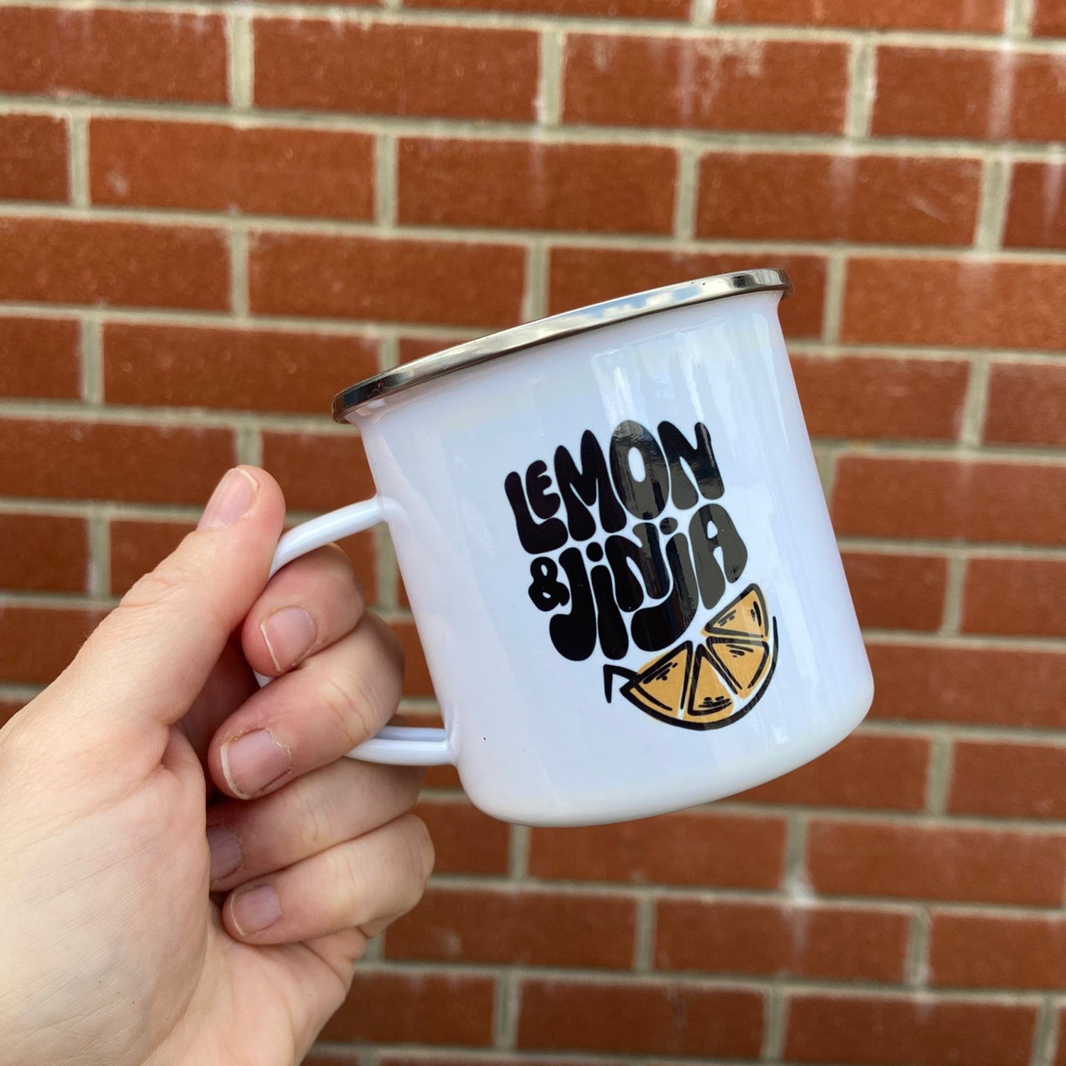 Signature Enamel Camping Mug