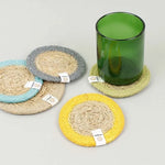 Jute + Seagrass Coasters