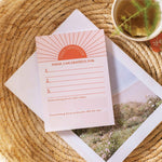 Sun Ray A6 Daily Gratitude Pad