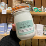 Refillable Hand Cream with Upcycled Hibiscus Flowers