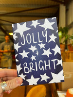 Jolly + Bright Greetings Card