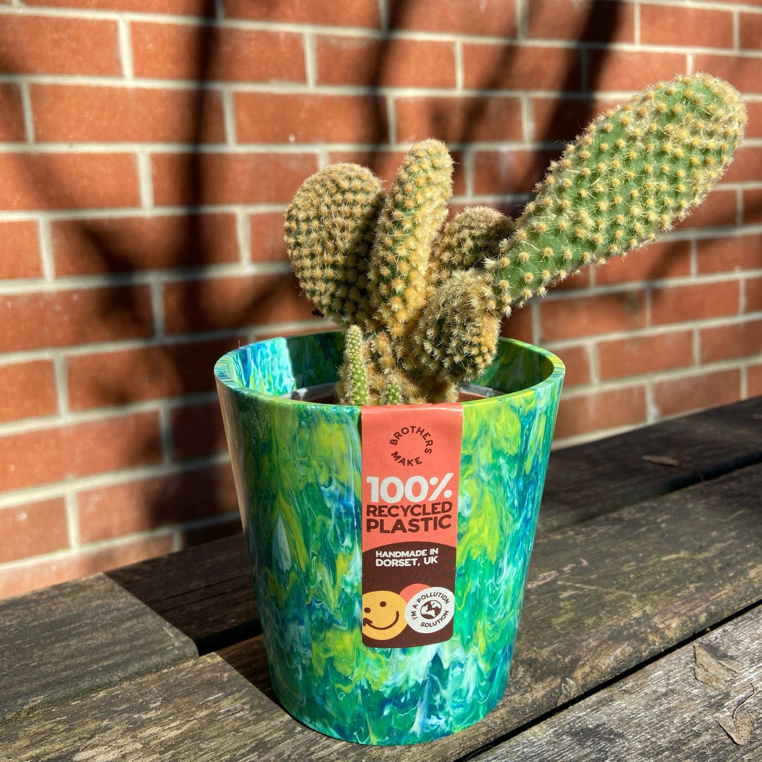 100% Recycled Plastic Plant Pots