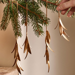 Nkuku Wire Leena Leaf Decorations