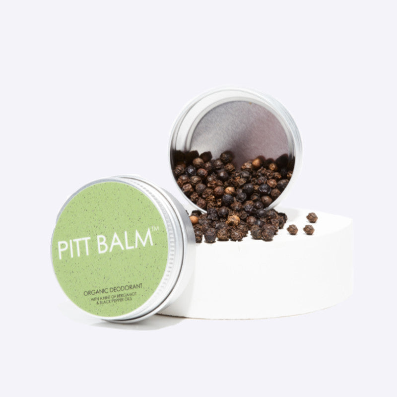 Refillable Bergamot + Black Pepper Deodorant by PittBalm