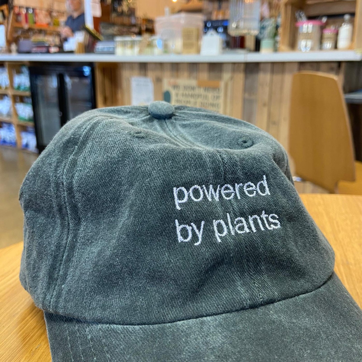 Powered by Plants Vintage Style Cap