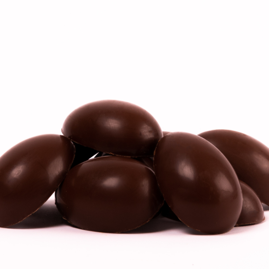 Vegan Mylk Hazelnut Filled Egg Halves