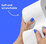 24 Recycled Paper Toilet Rolls