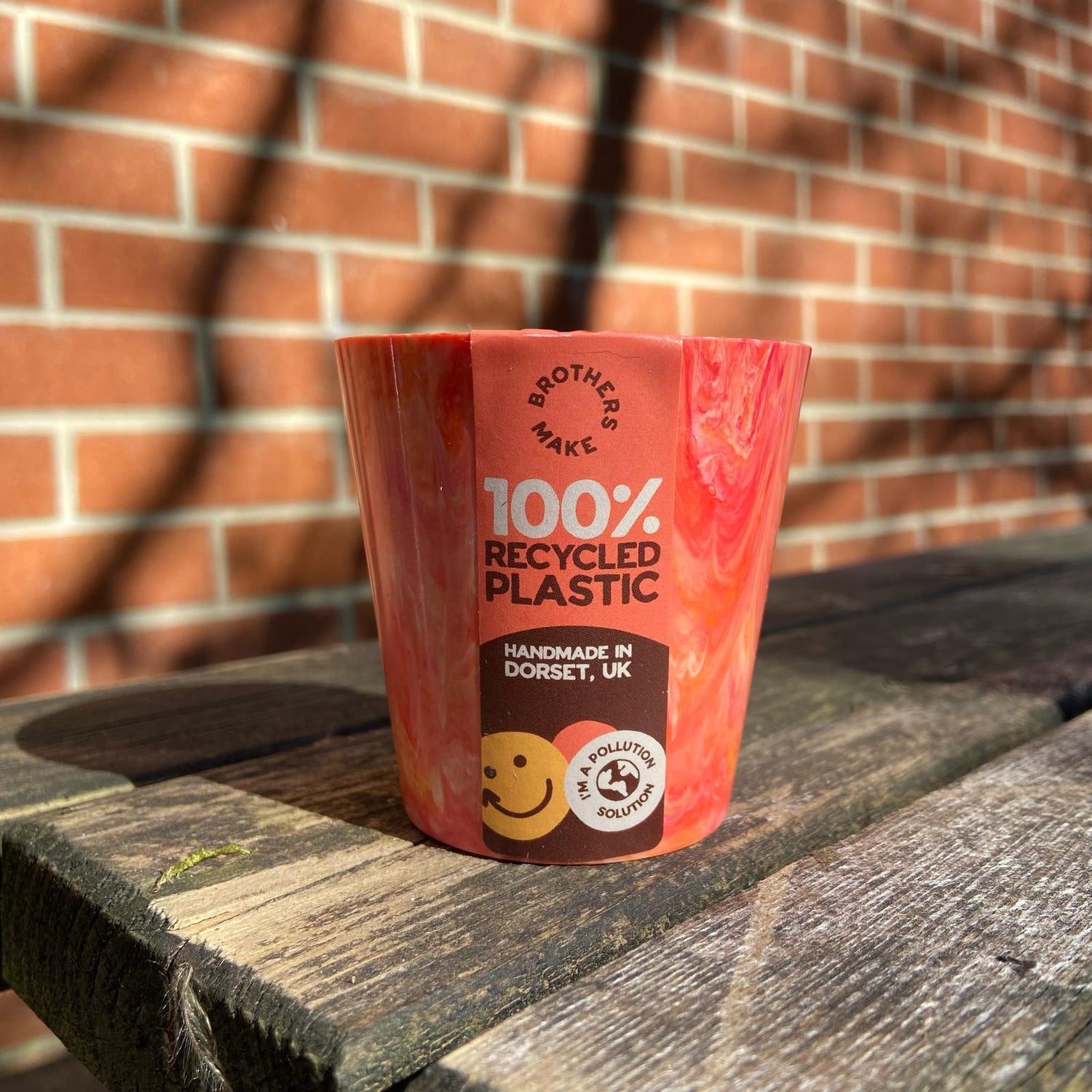 100% Recycled Plastic Plant Pots