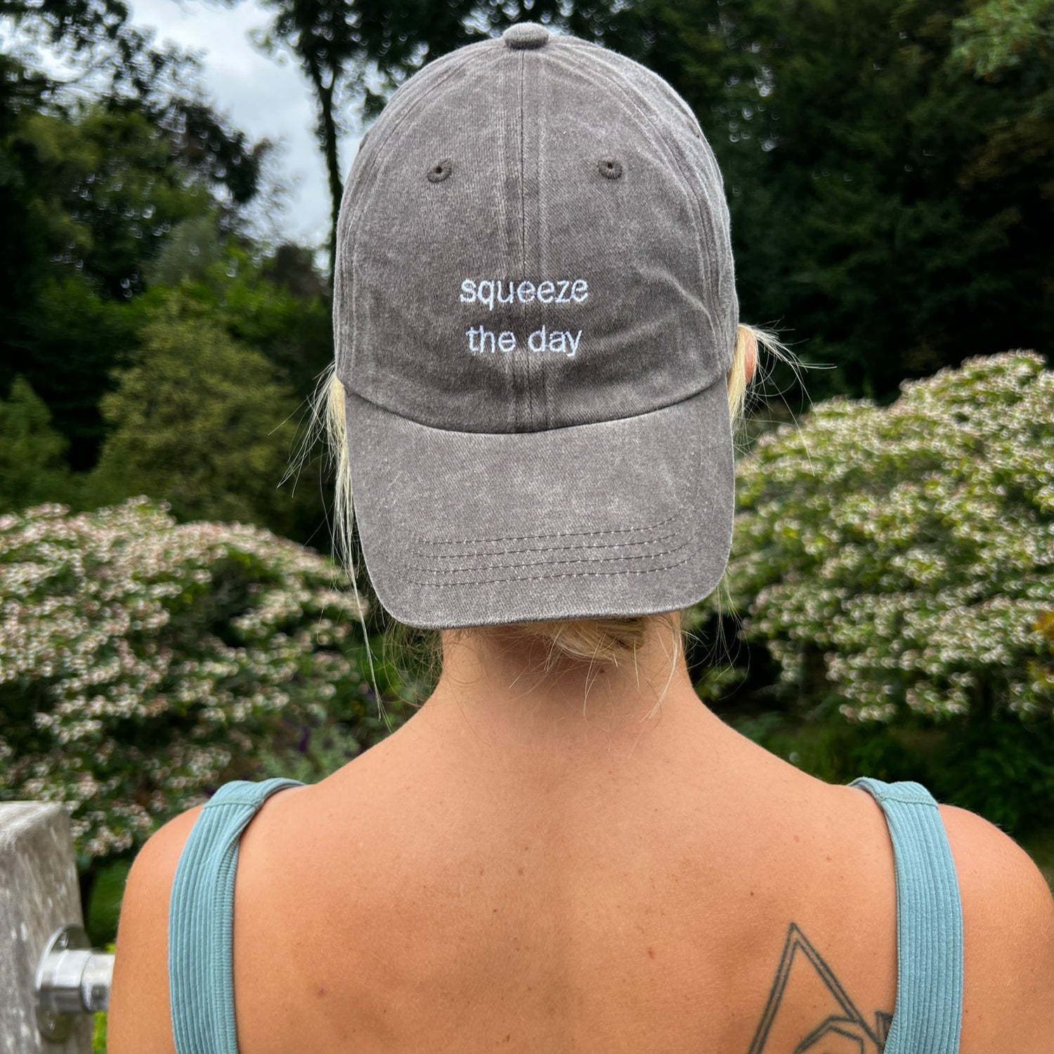 Squeeze the Day Vintage Style Cap
