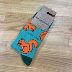 Red Squirrel Socks