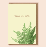 Thank You Dad Greetings Card