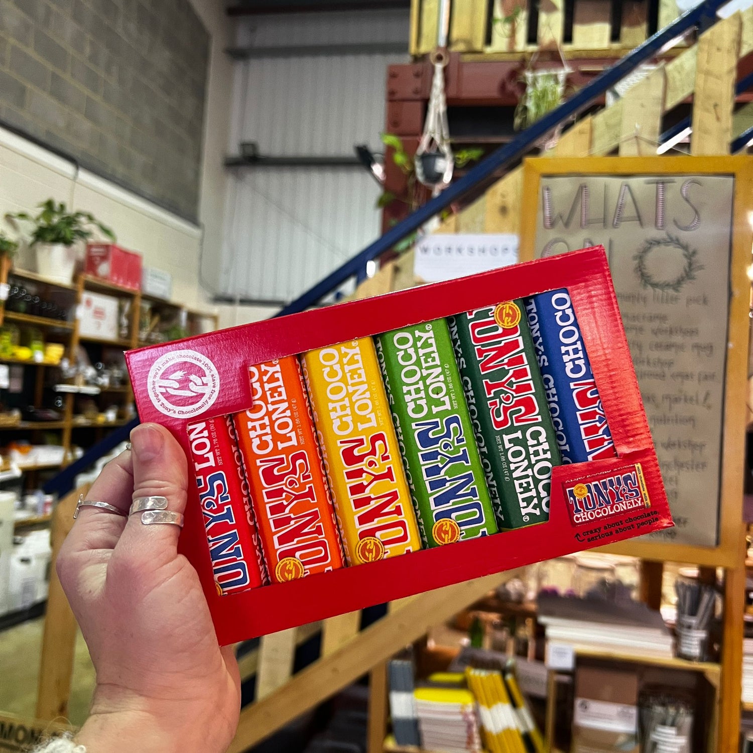 Tony's Chocolonely Rainbow Selection Box