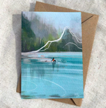 Waters Edge Greetings Card