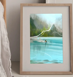 'Waters Edge' Yaz Baxter Print