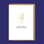 Wishing Ewe a Merry Christmas Greetings Card