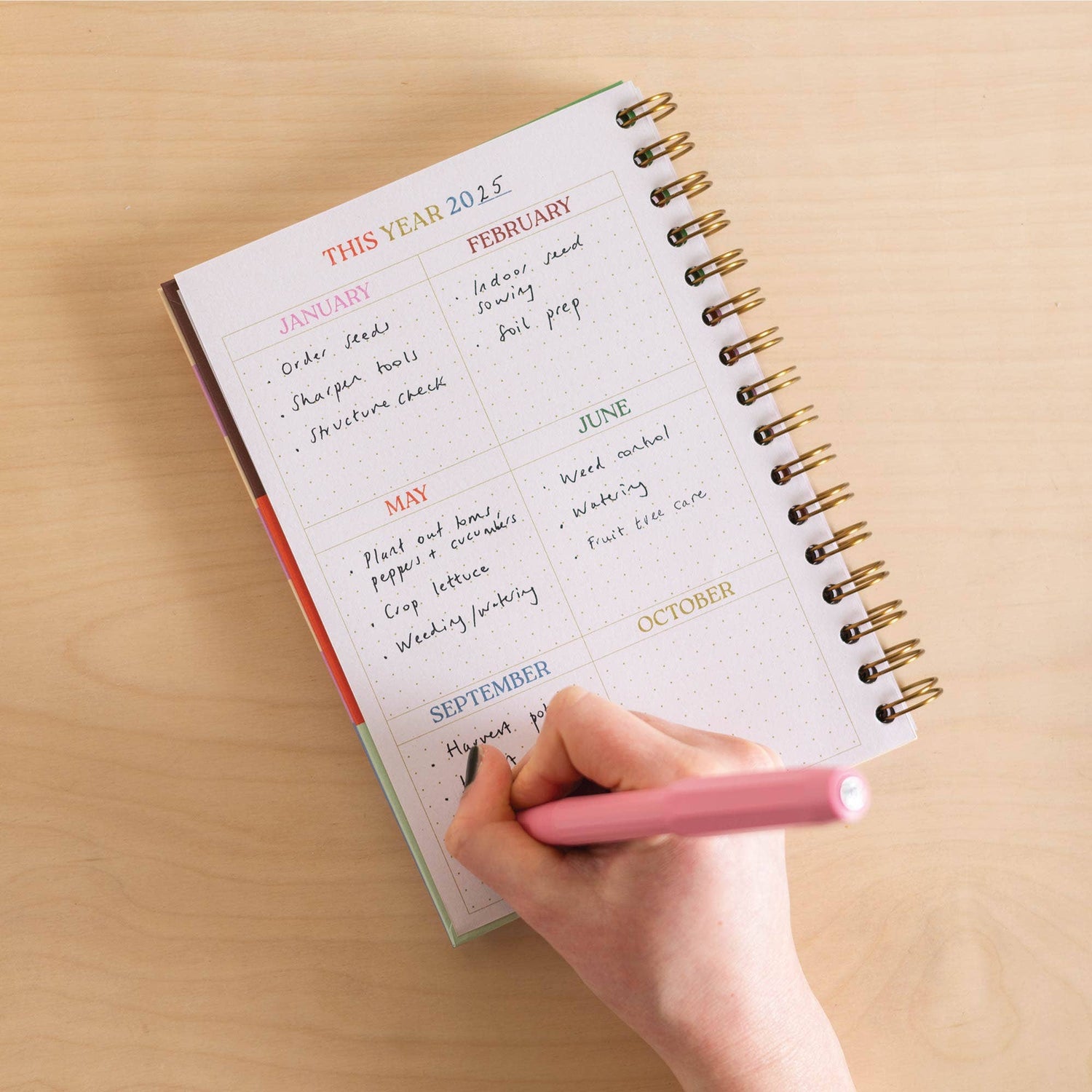 A5 In Bloom Gardeners Journal | Hardcover