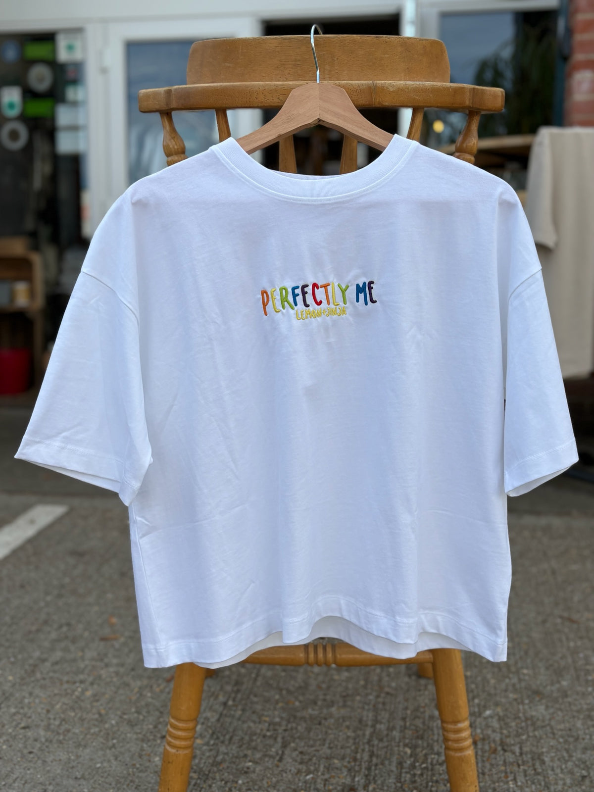 PERFECTLY ME Embroidered T-Shirt