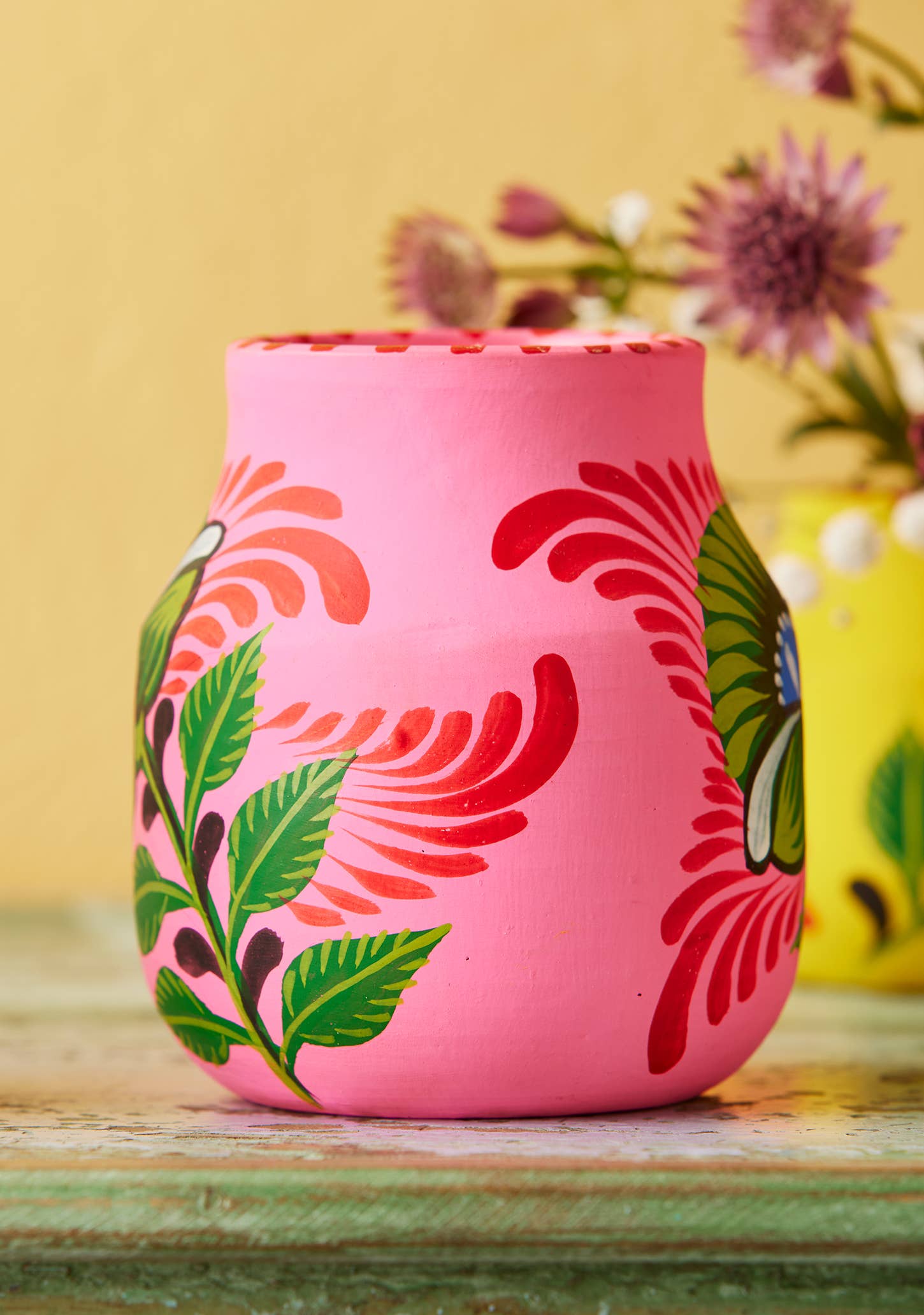 Handpainted Boyam Planter