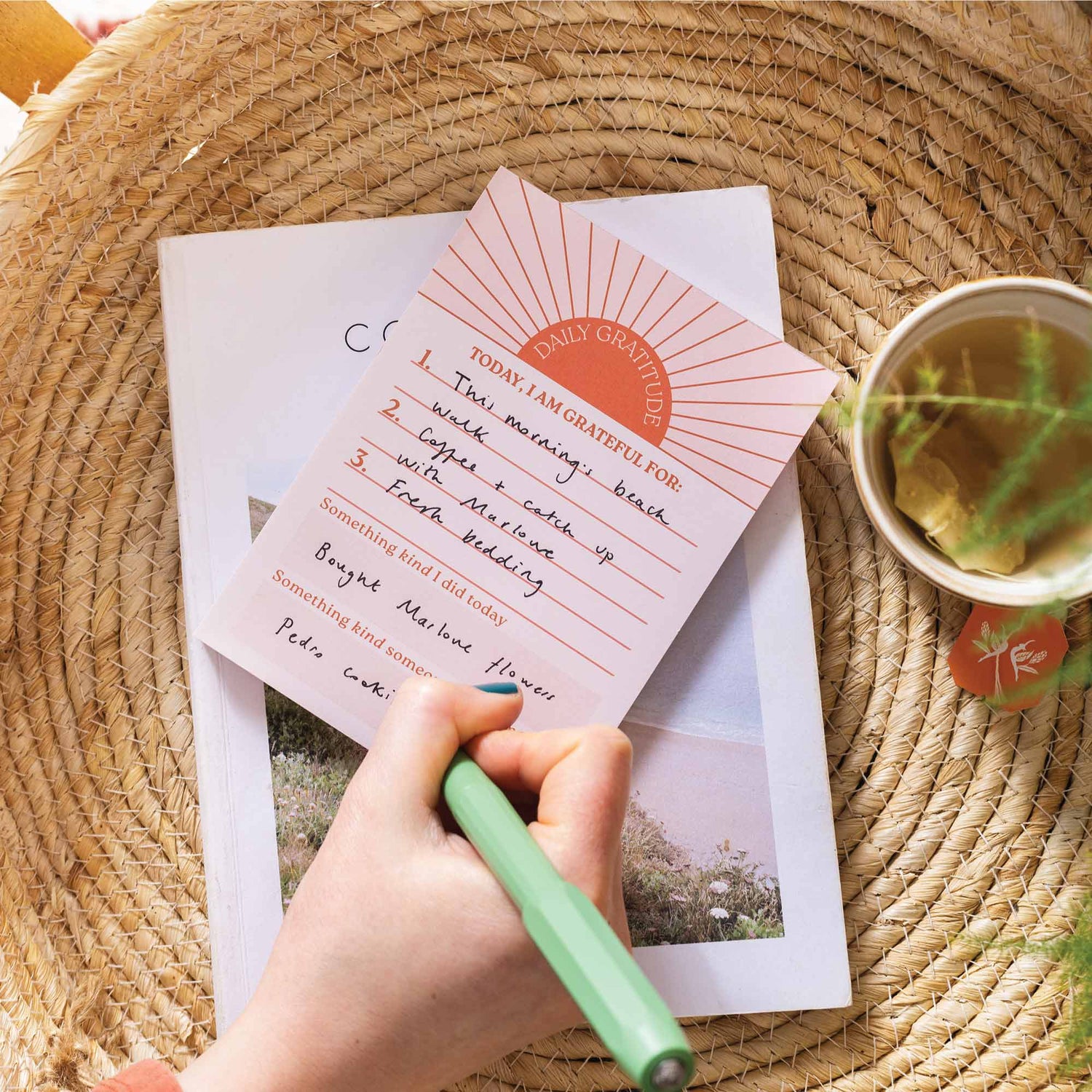 Sun Ray A6 Daily Gratitude Pad