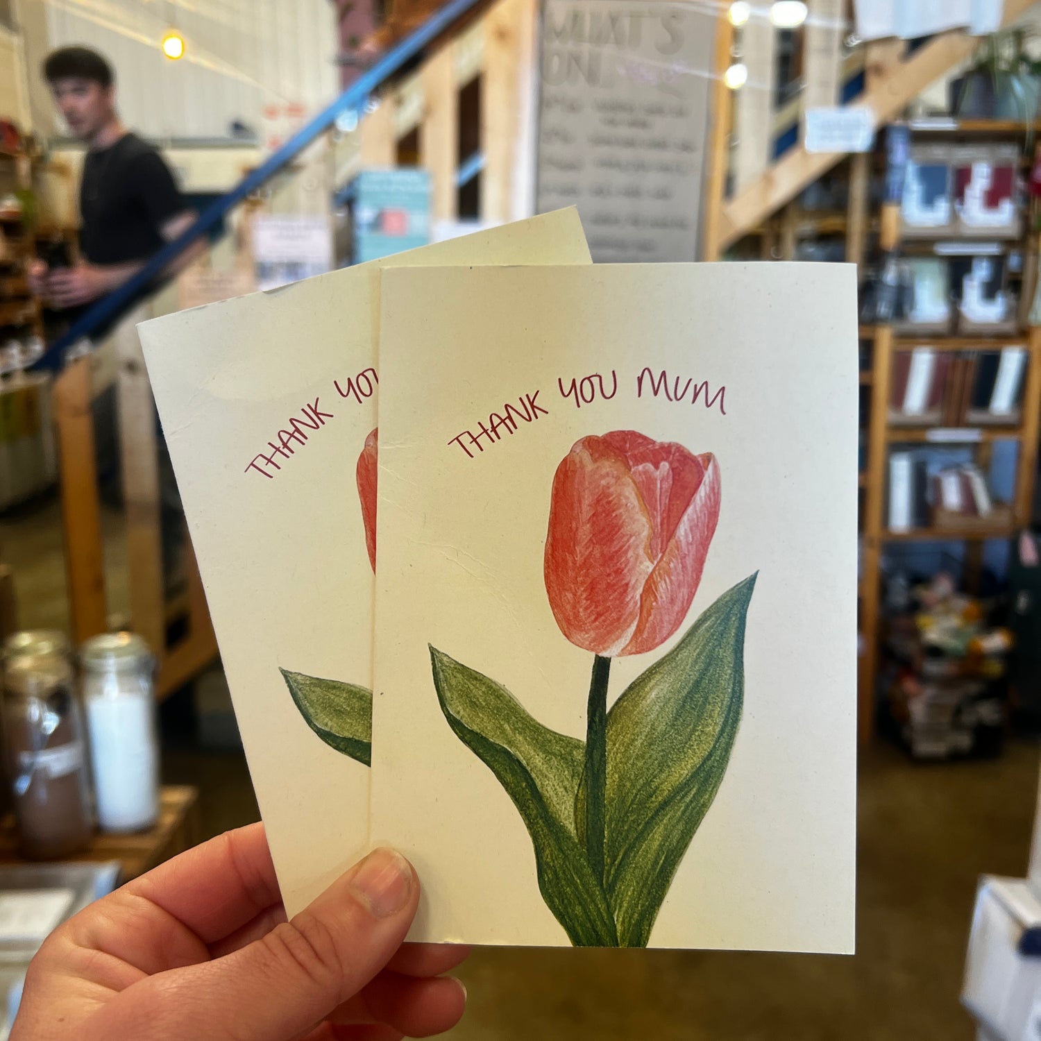 Sale Thank You Mum Greetings Cardl