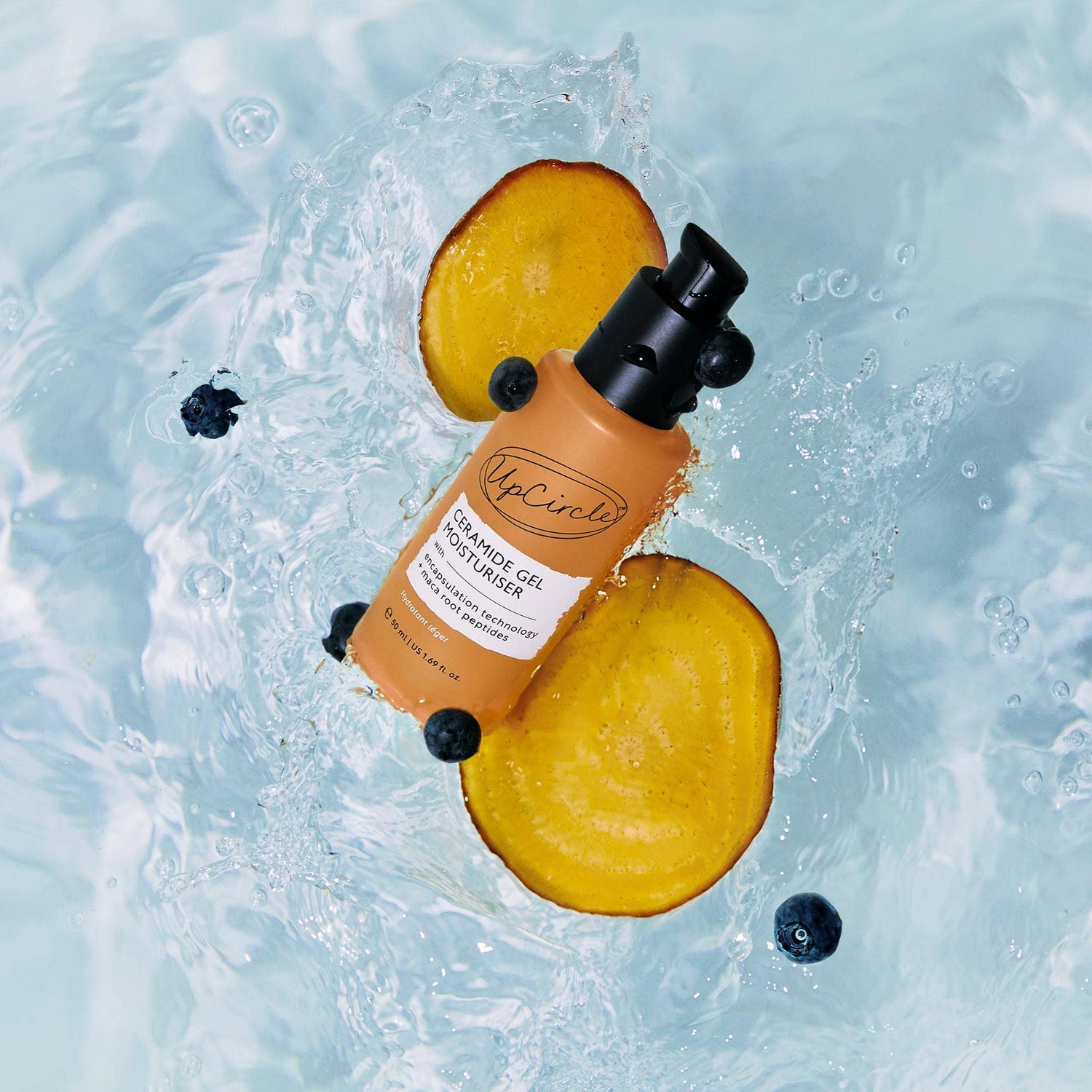 Refillable Cooling Gel Moisturiser with Ceramides + Maca Root Peptides (Due in September)