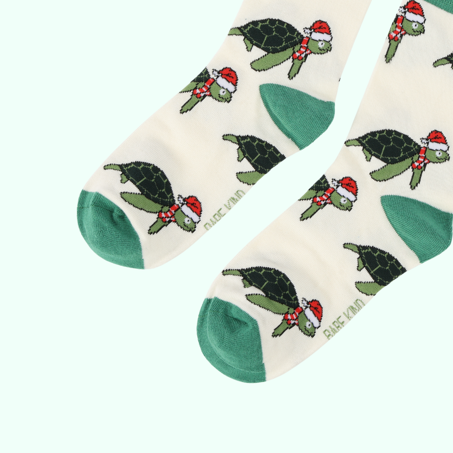 Christmas Turtle Socks