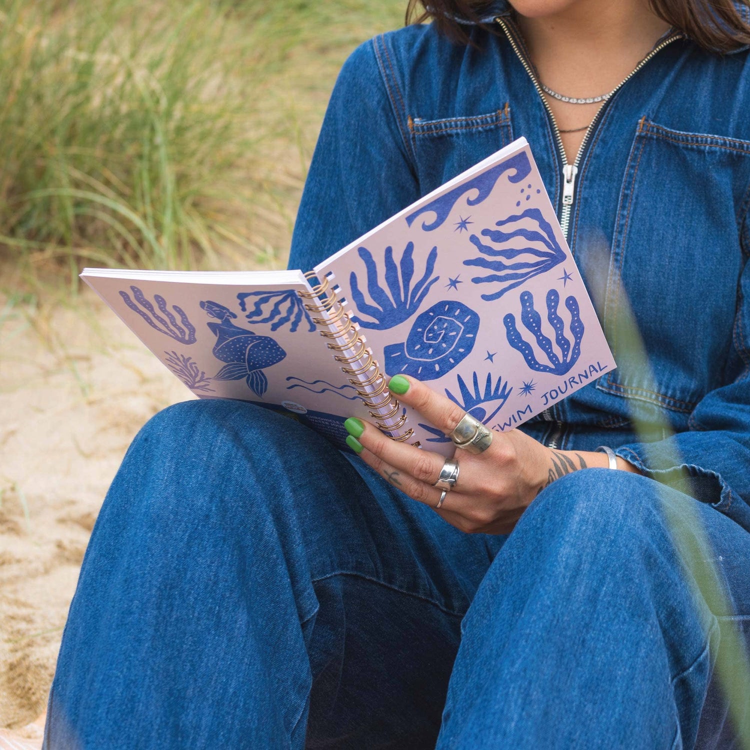 Swim Journal A5 | Ocean Mermaid | Hardback