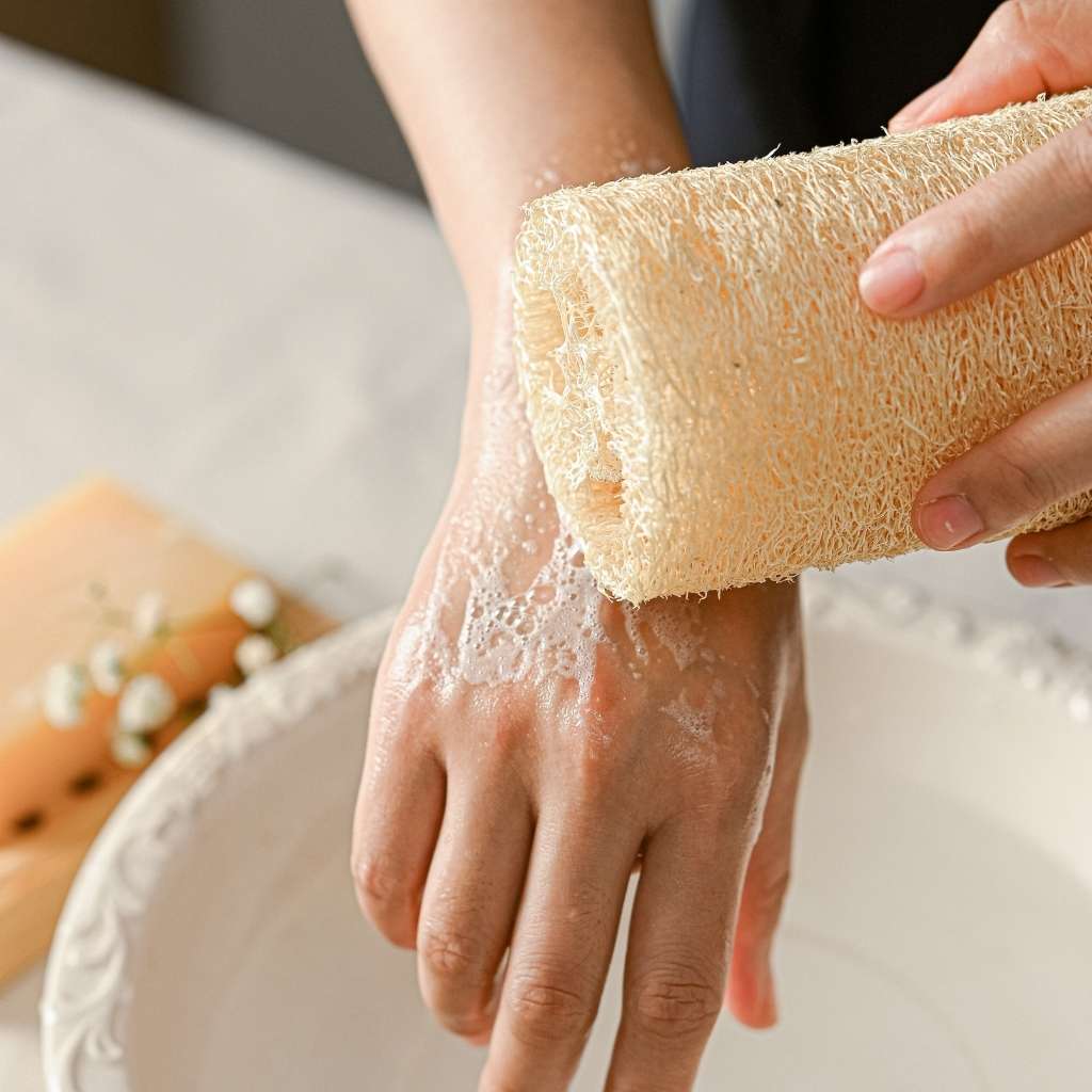 Natural Organic Loofah Sponge