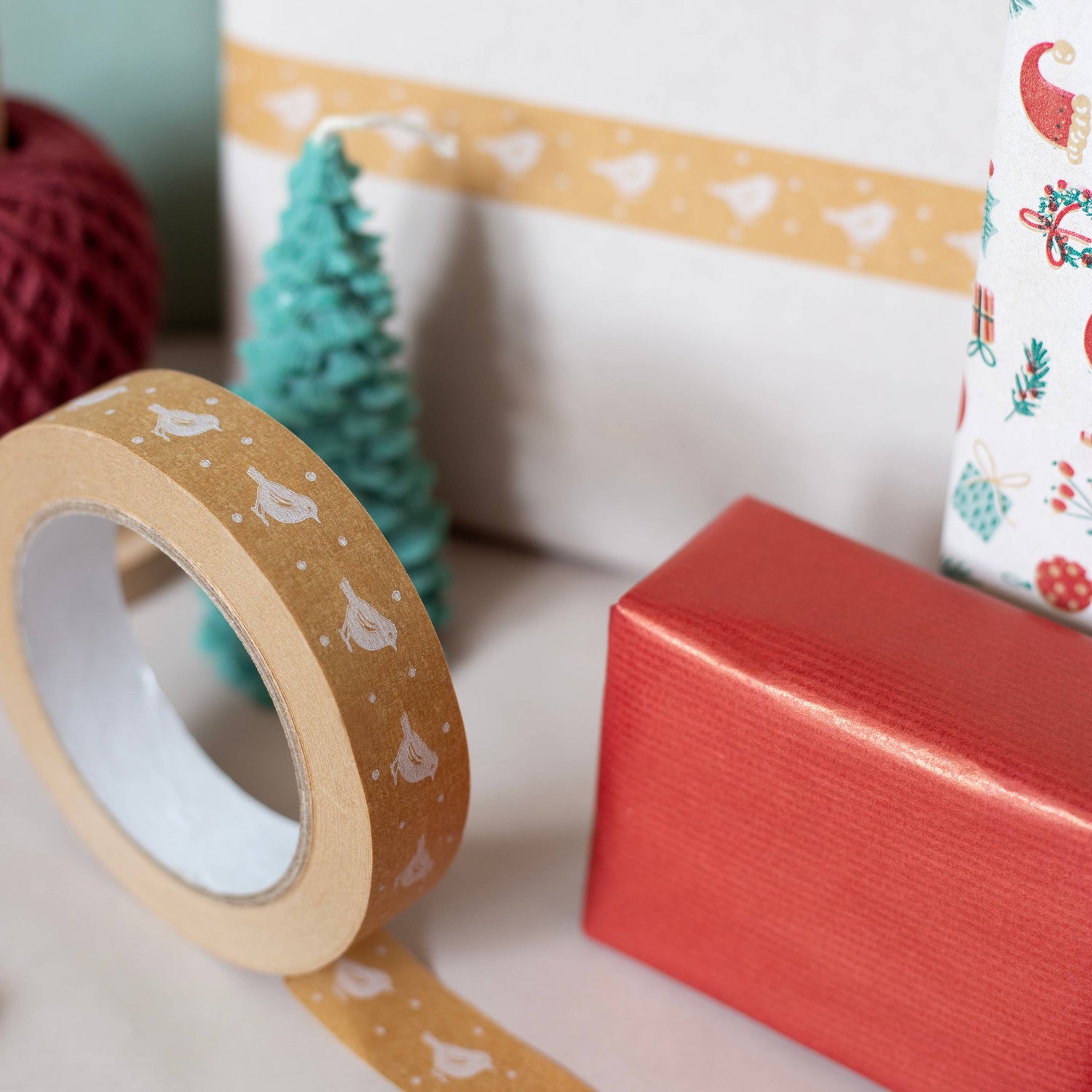 Robin Festive Paper Tape