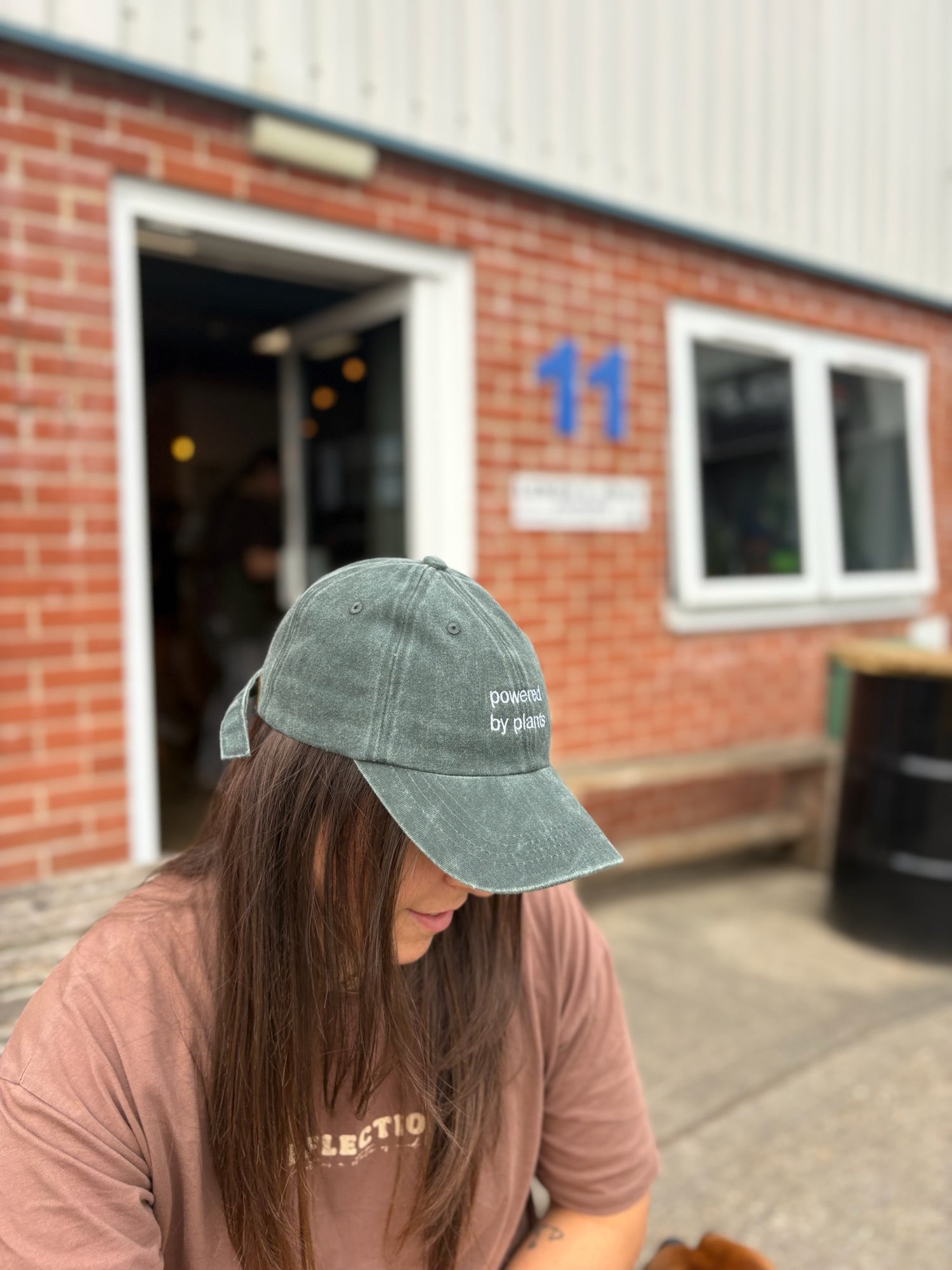 Powered by Plants Vintage Style Cap