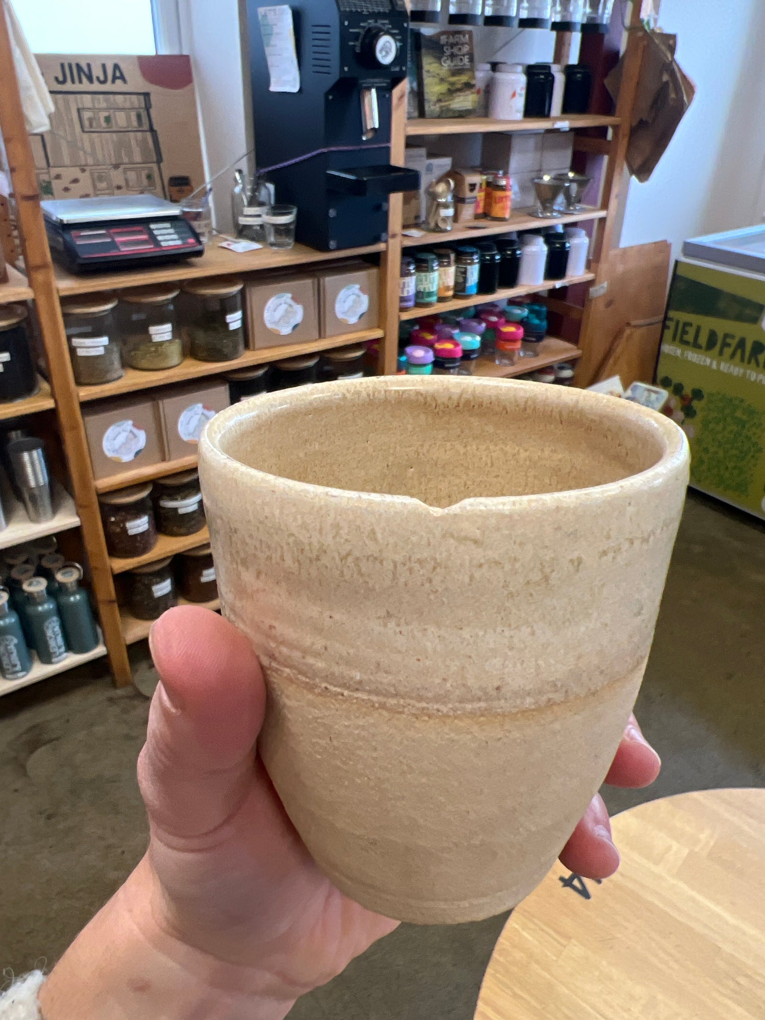 Charlotte Manser Cappuccino / Hot Chocolate Mug (Chipped)