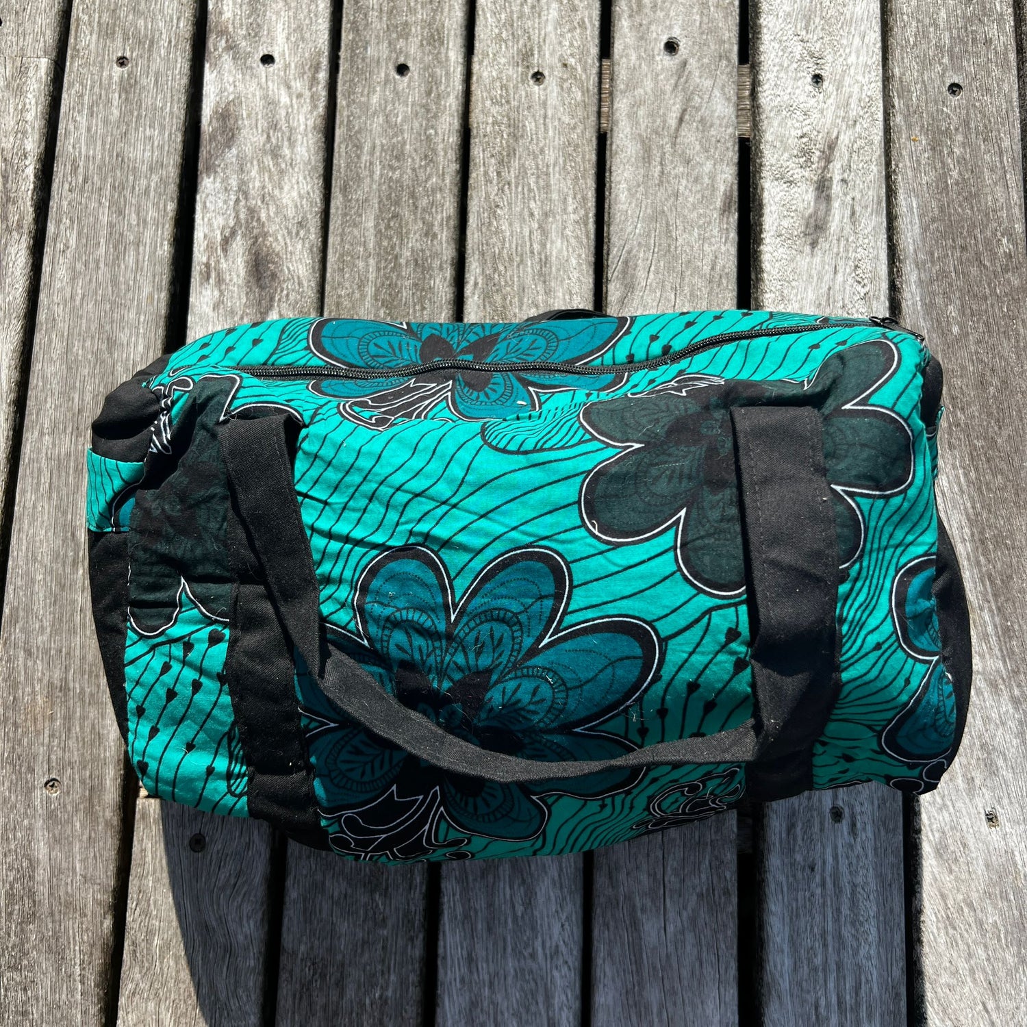 Kitenge Duffel Bags