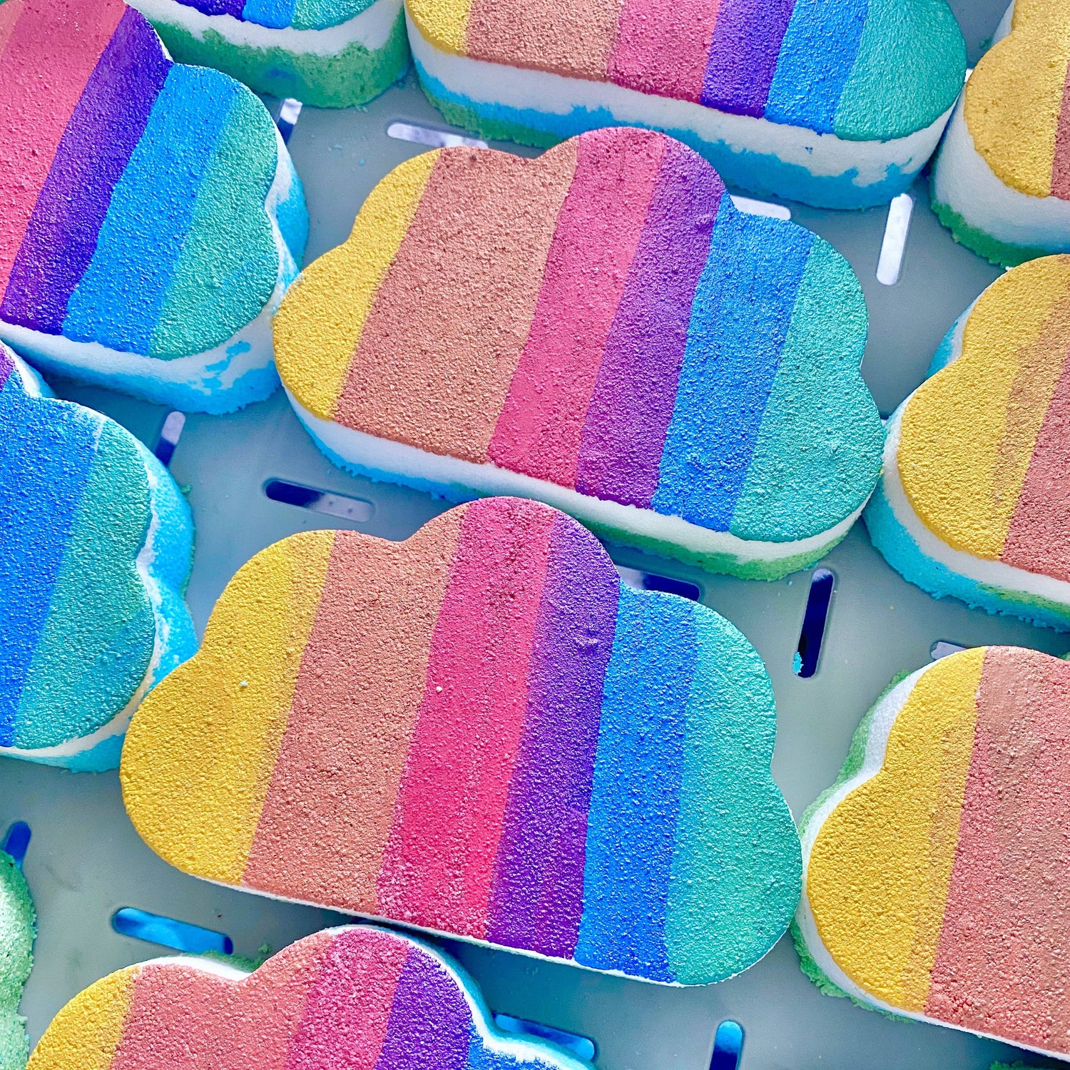 Rainbow Cloud Pride Bath Bomb
