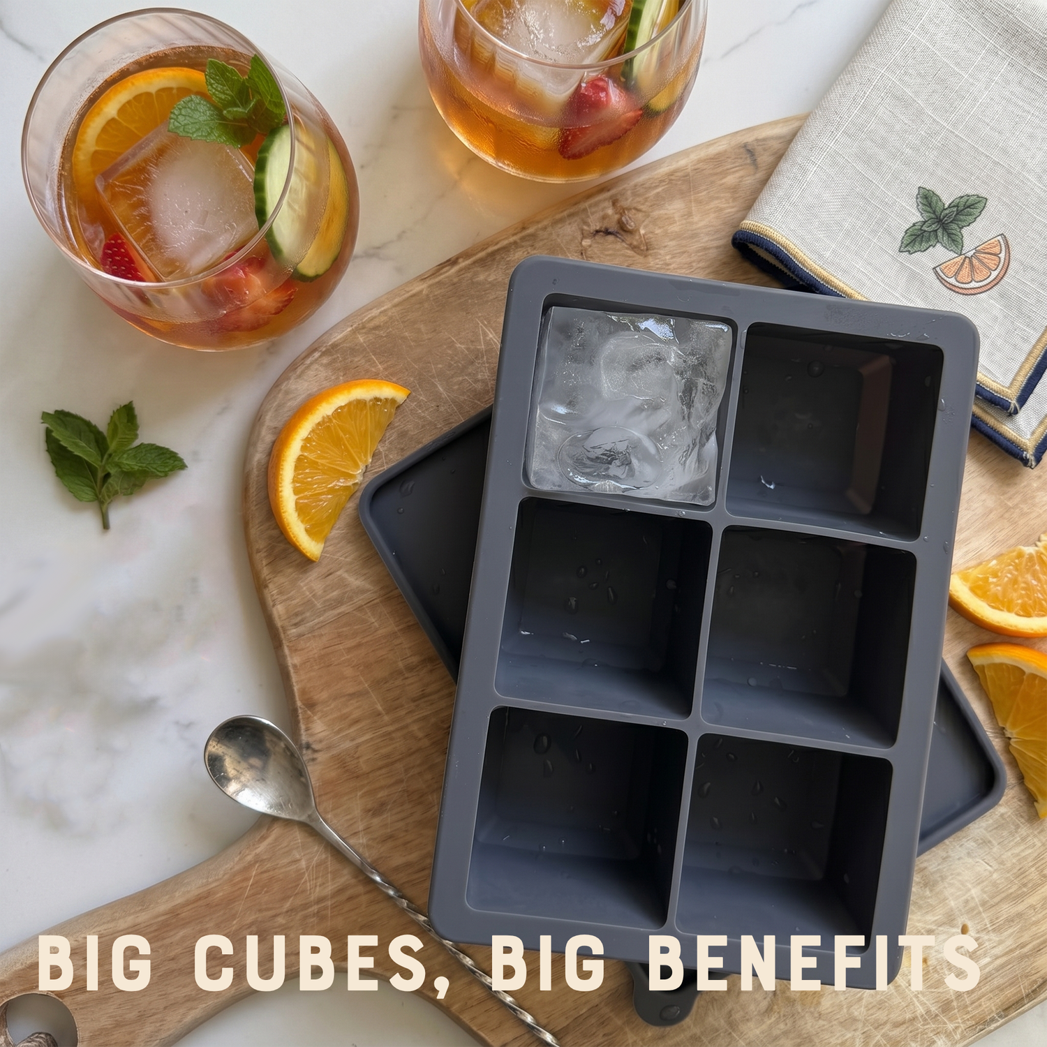 Giant Silicone Ice Cube Tray